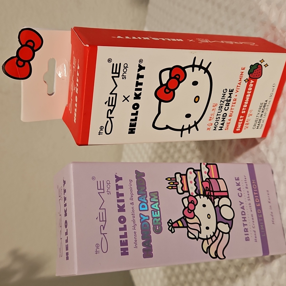Hello Kitty Handy Dandy Cream Set